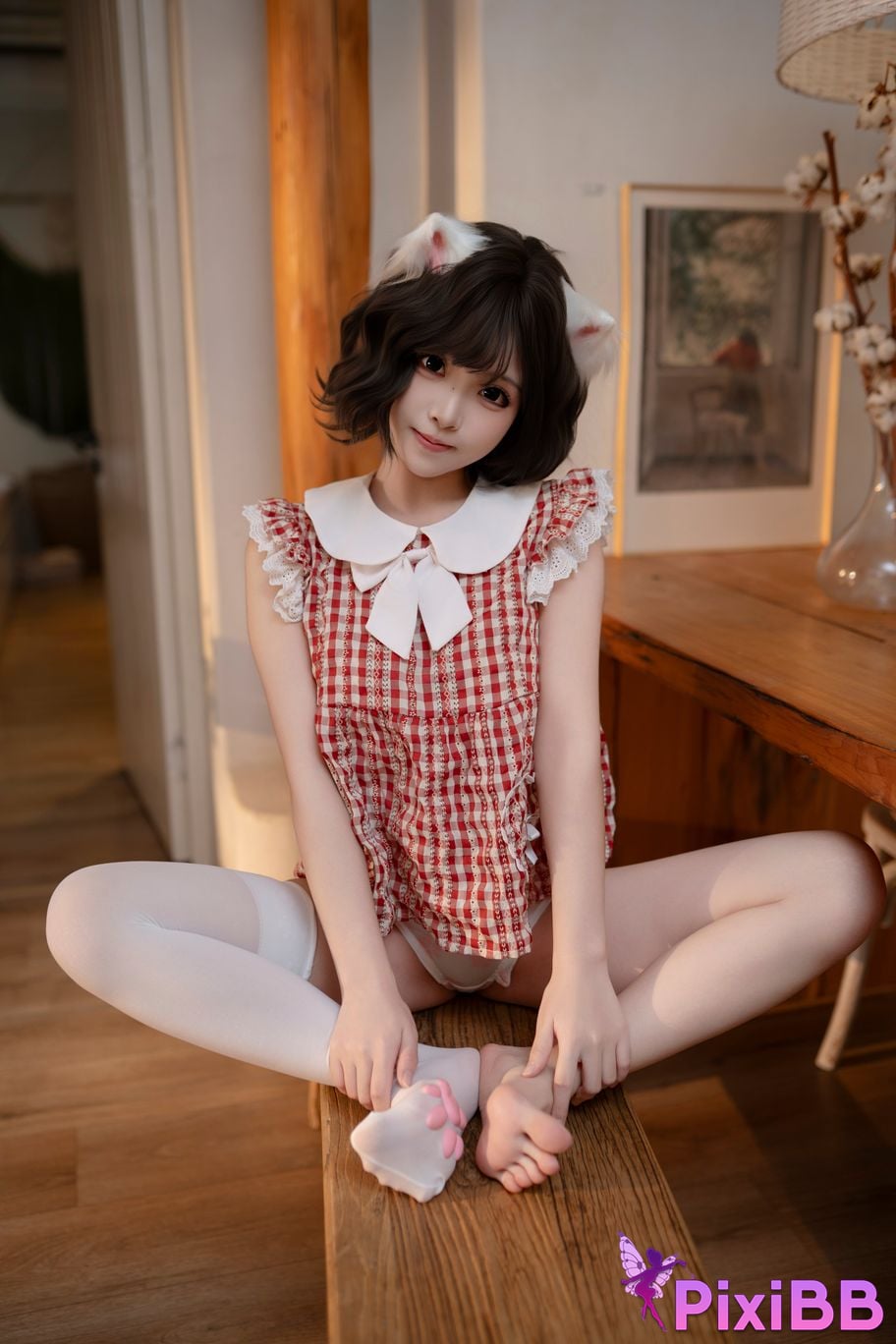 Cosplayer Bangni Bonnie cabin meow PixiBB.COM 046