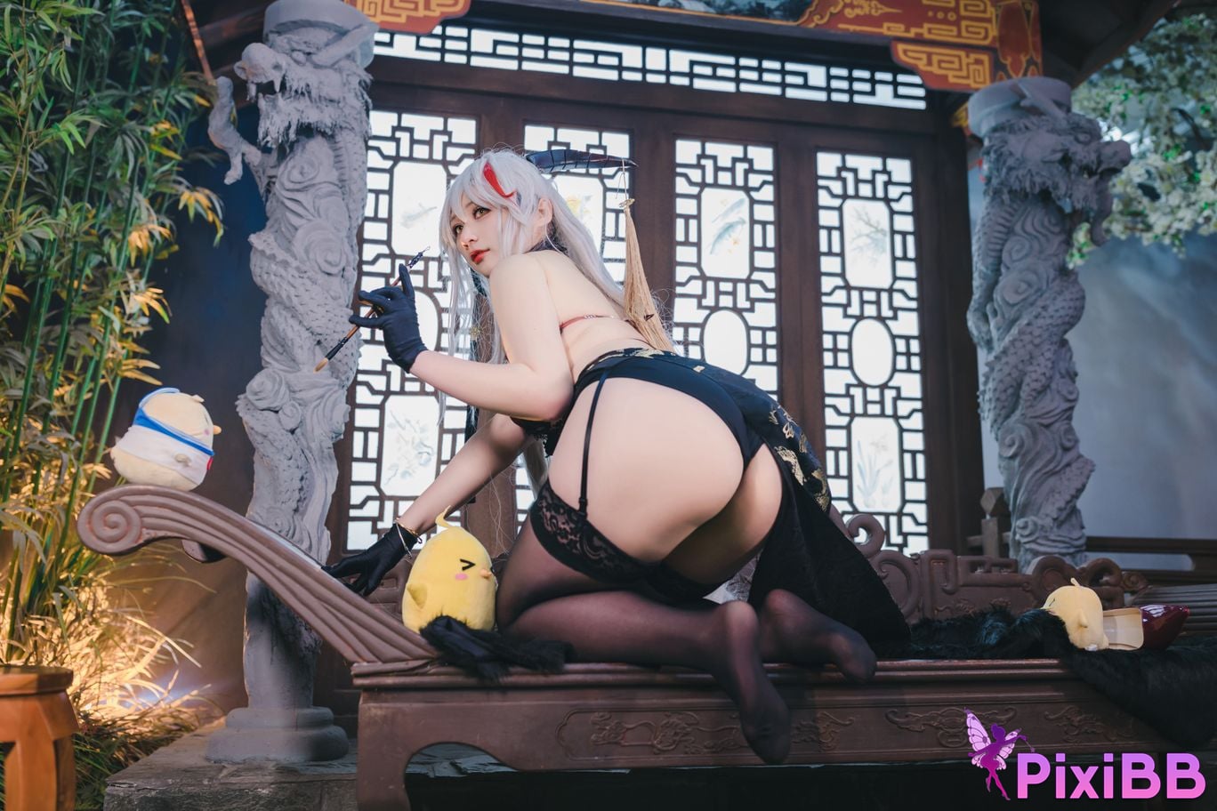 Cosplayer Zyra autumn azur lane Egil PixiBB.COM 038