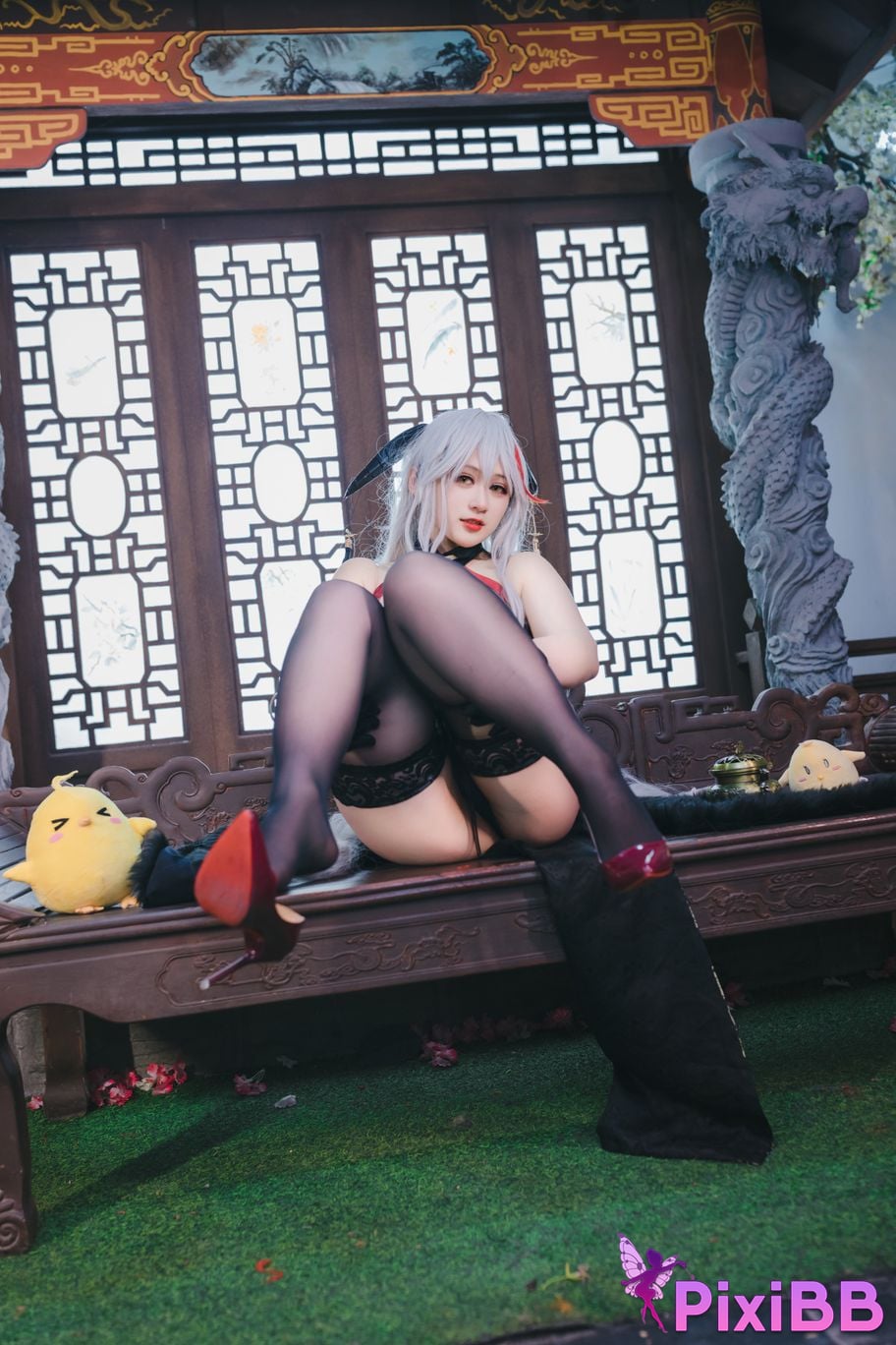 Cosplayer Zyra autumn azur lane Egil PixiBB.COM 048