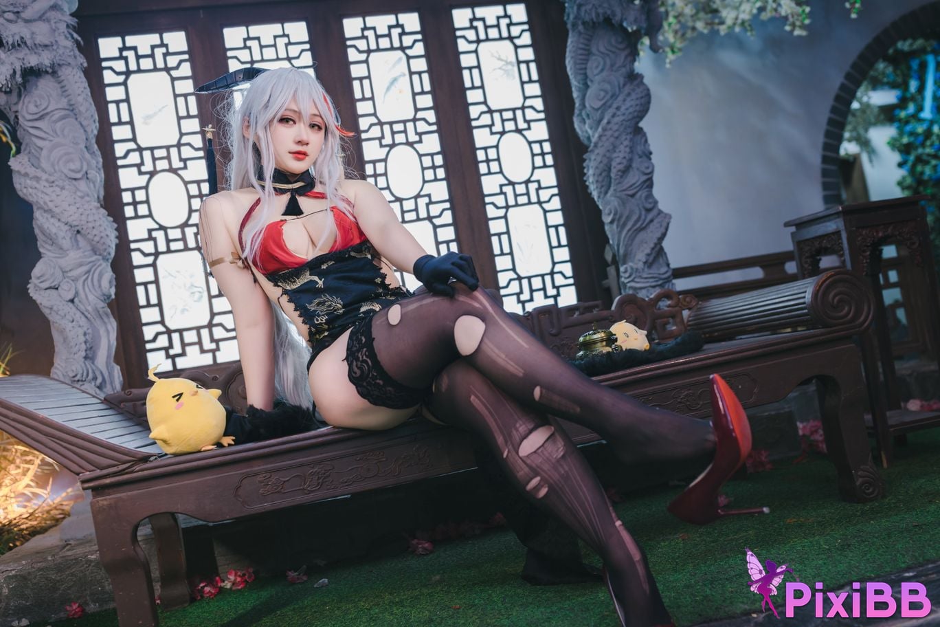 Cosplayer Zyra autumn azur lane Egil PixiBB.COM 055