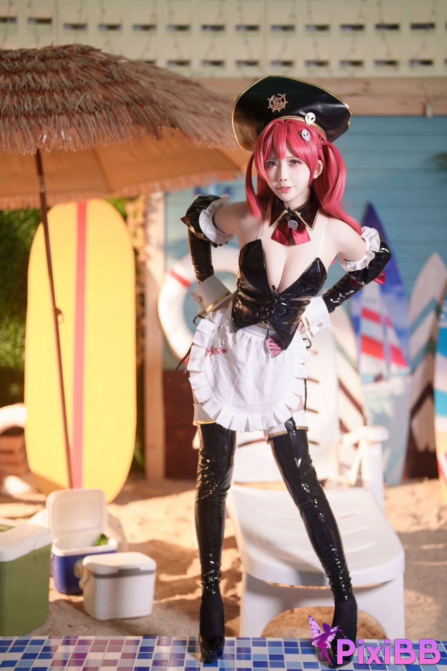 Cosplayer Take Mozi away aa Nikke goddess of victory Mihara PixiBB.COM 002