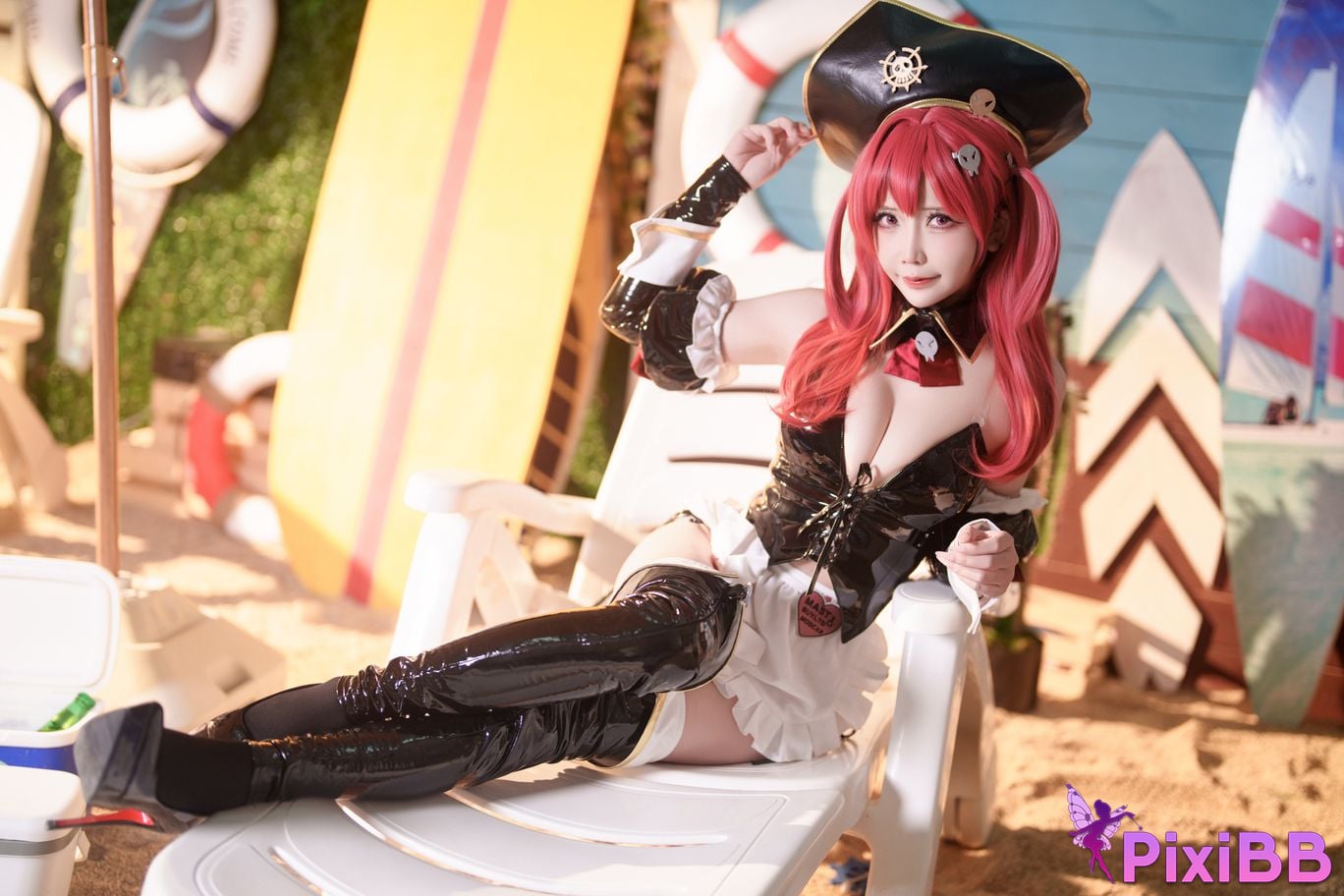 Cosplayer Take Mozi away aa Nikke goddess of victory Mihara PixiBB.COM 013