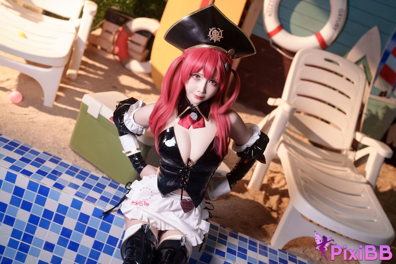 Cosplayer Take Mozi away aa Nikke goddess of victory Mihara PixiBB.COM 017