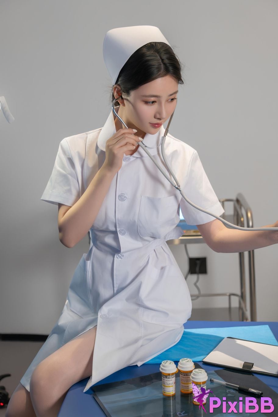 Cosplayer every year Nnian Head nurses secret PixiBB.COM 056