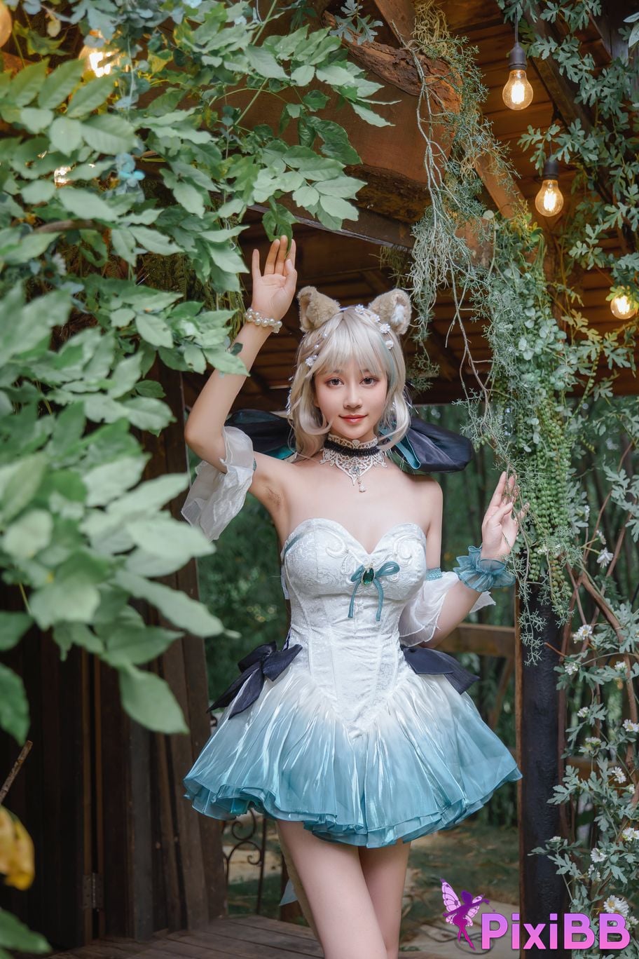 Cosplay Nnian Linnet PixiBB.COM 001