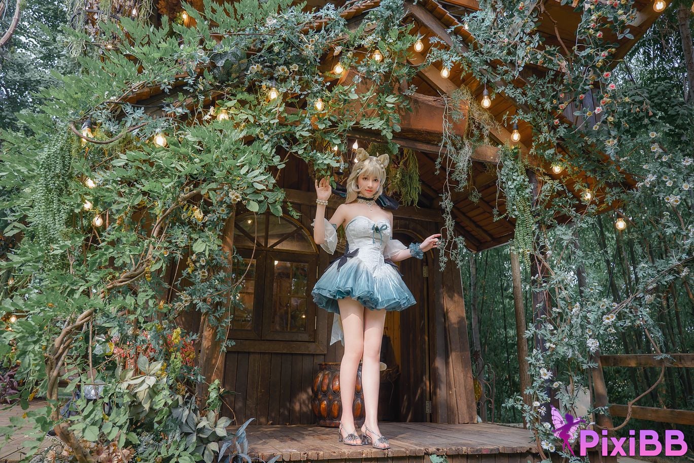 Cosplay Nnian Linnet PixiBB.COM 003