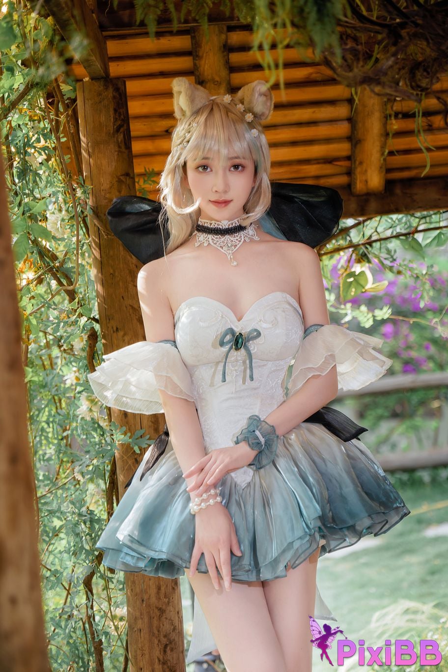 Cosplay Nnian Linnet PixiBB.COM 011