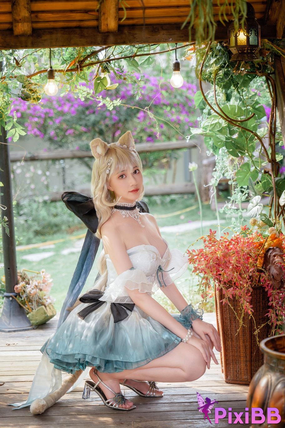 Cosplay Nnian Linnet PixiBB.COM 012