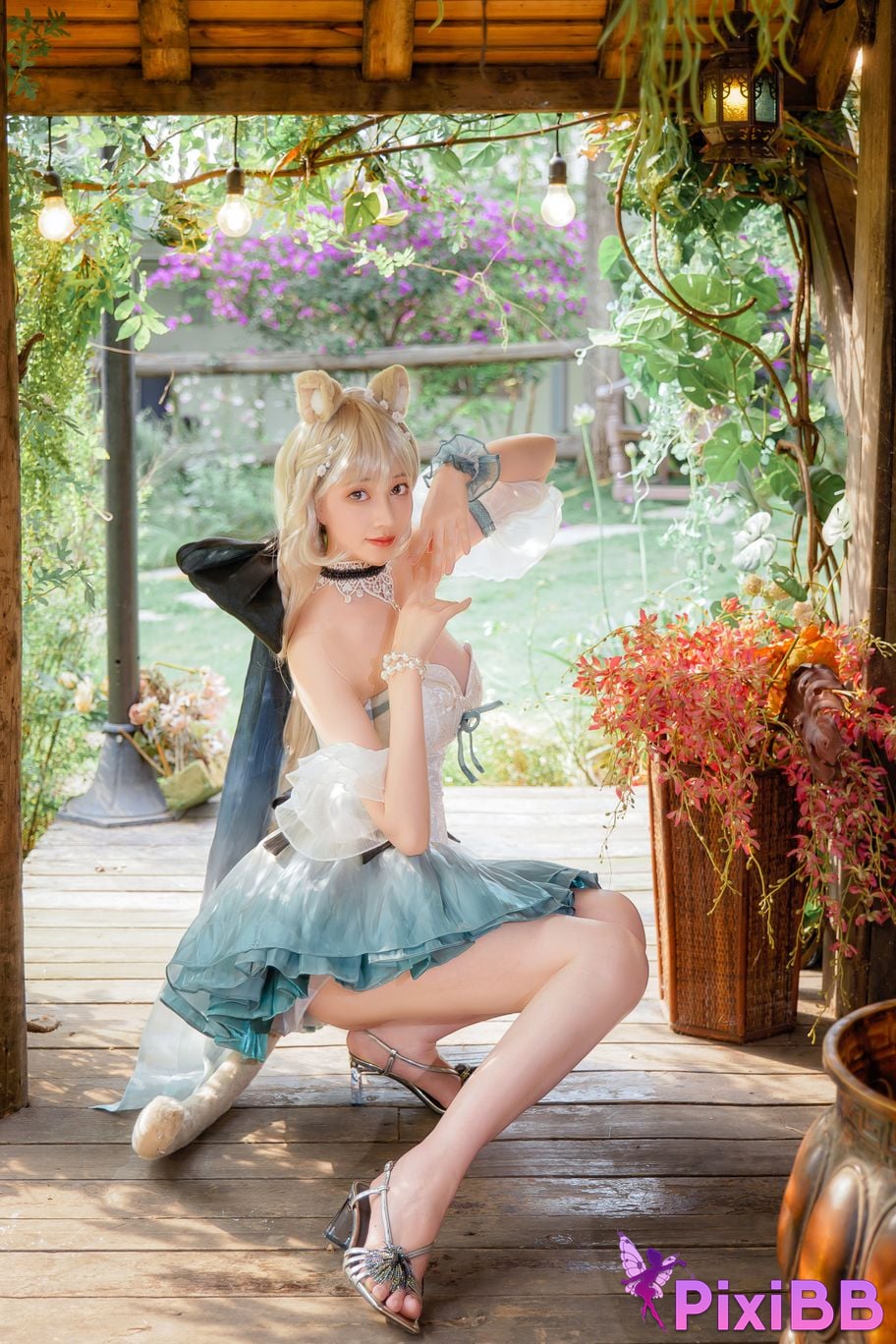 Cosplay Nnian Linnet PixiBB.COM 015