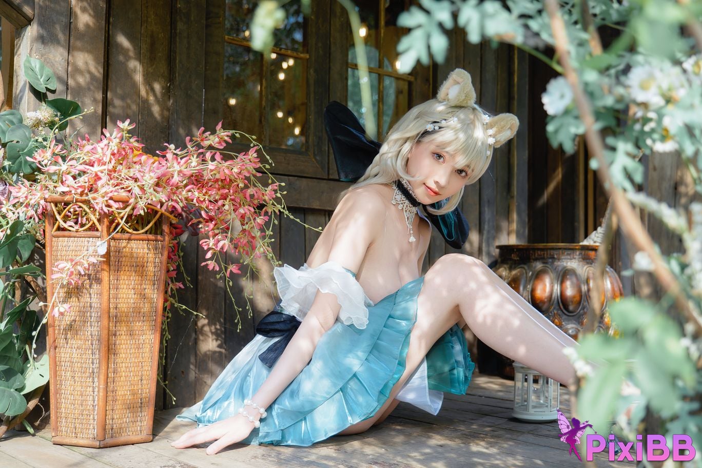 Cosplay Nnian Linnet PixiBB.COM 032