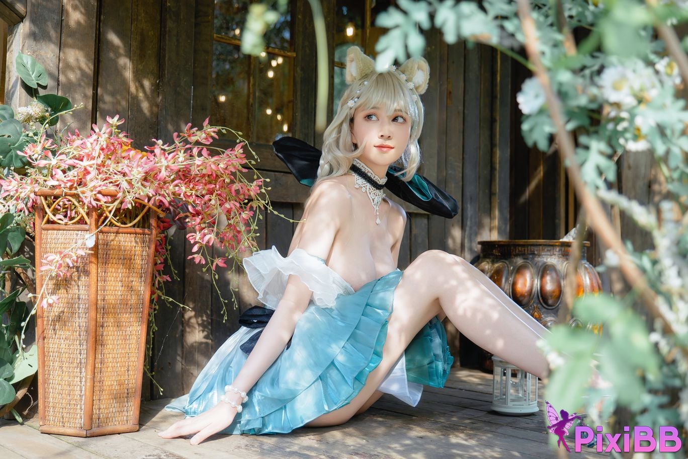 Cosplay Nnian Linnet PixiBB.COM 033