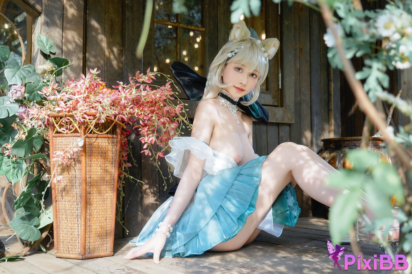 Cosplay Nnian Linnet PixiBB.COM 034