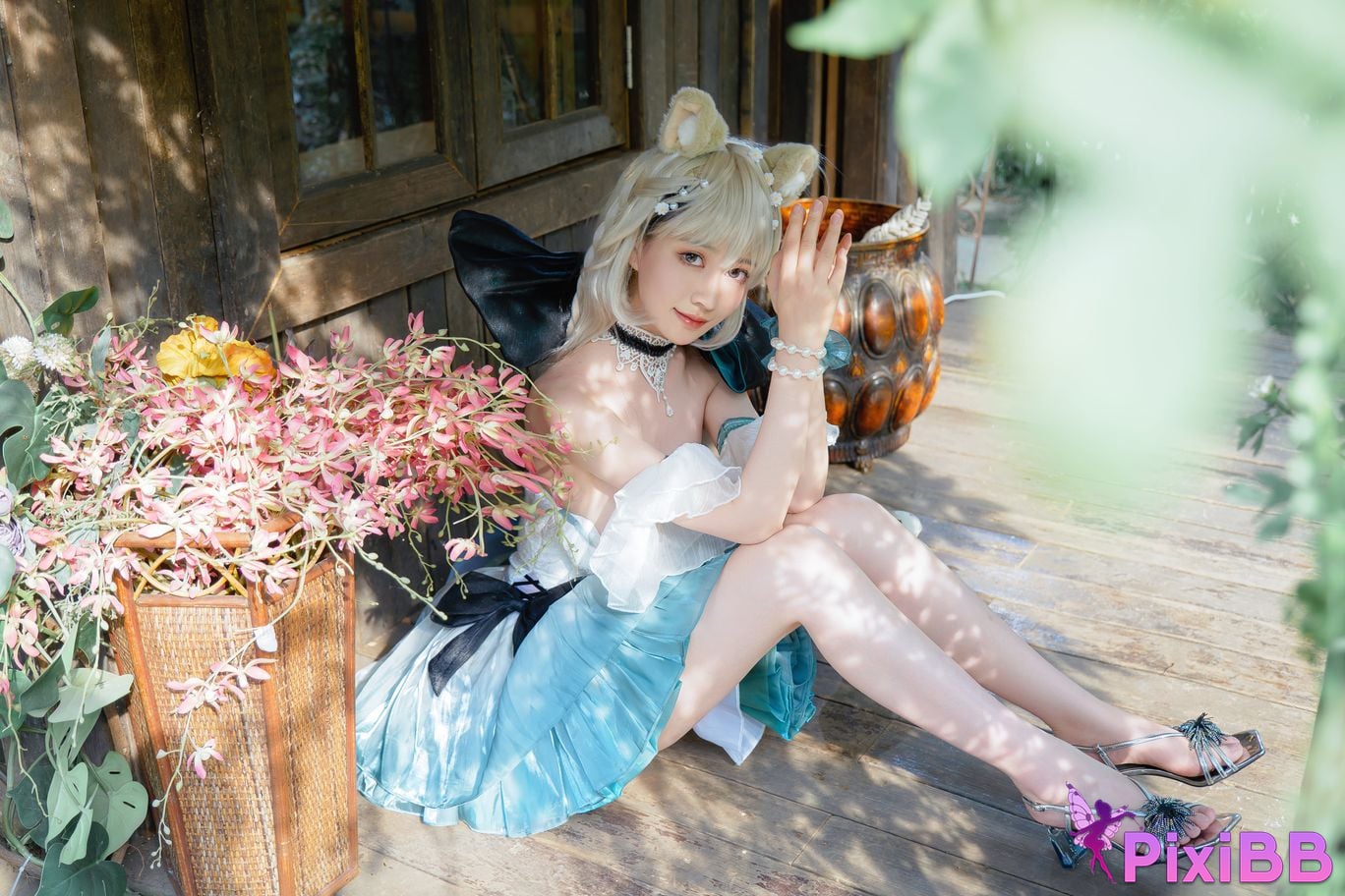 Cosplay Nnian Linnet PixiBB.COM 036