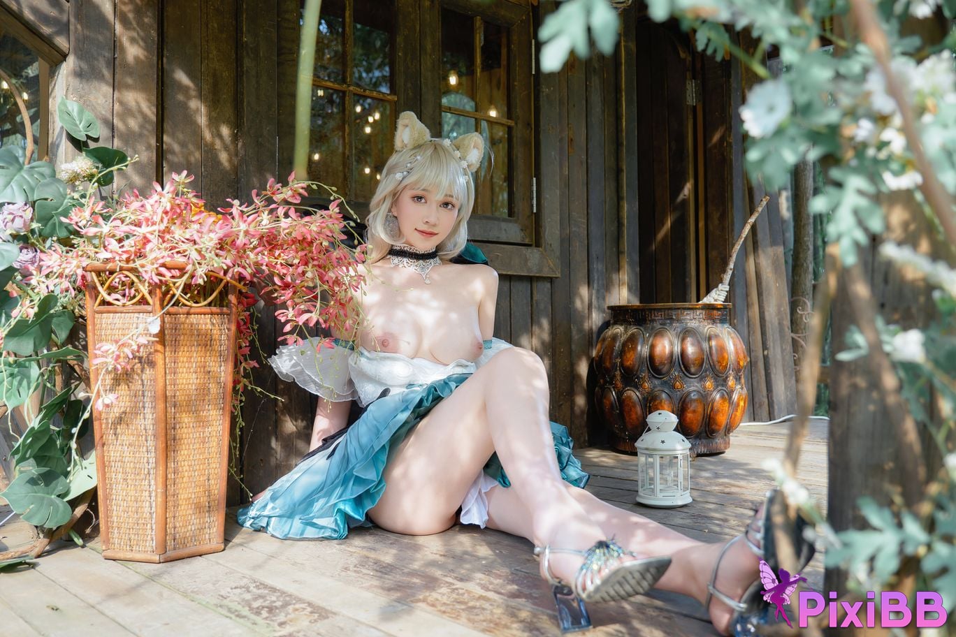 Cosplay Nnian Linnet PixiBB.COM 038