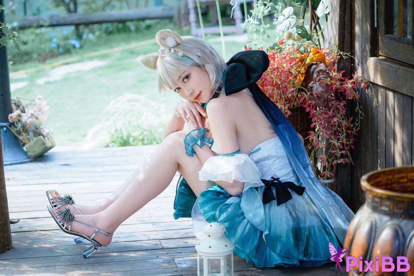 Cosplay Nnian Linnet PixiBB.COM 042