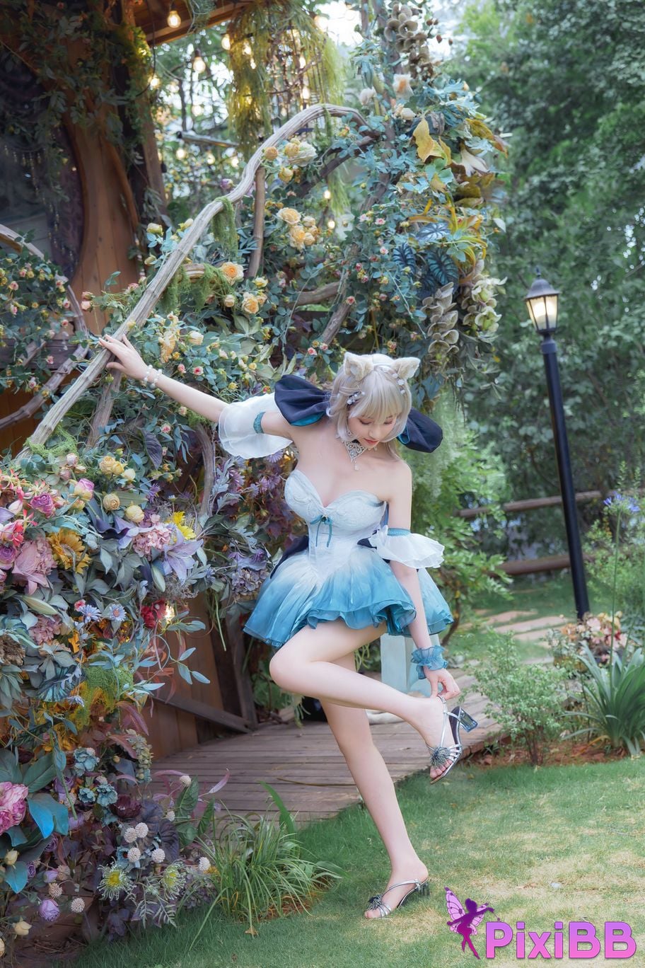 Cosplay Nnian Linnet PixiBB.COM 043