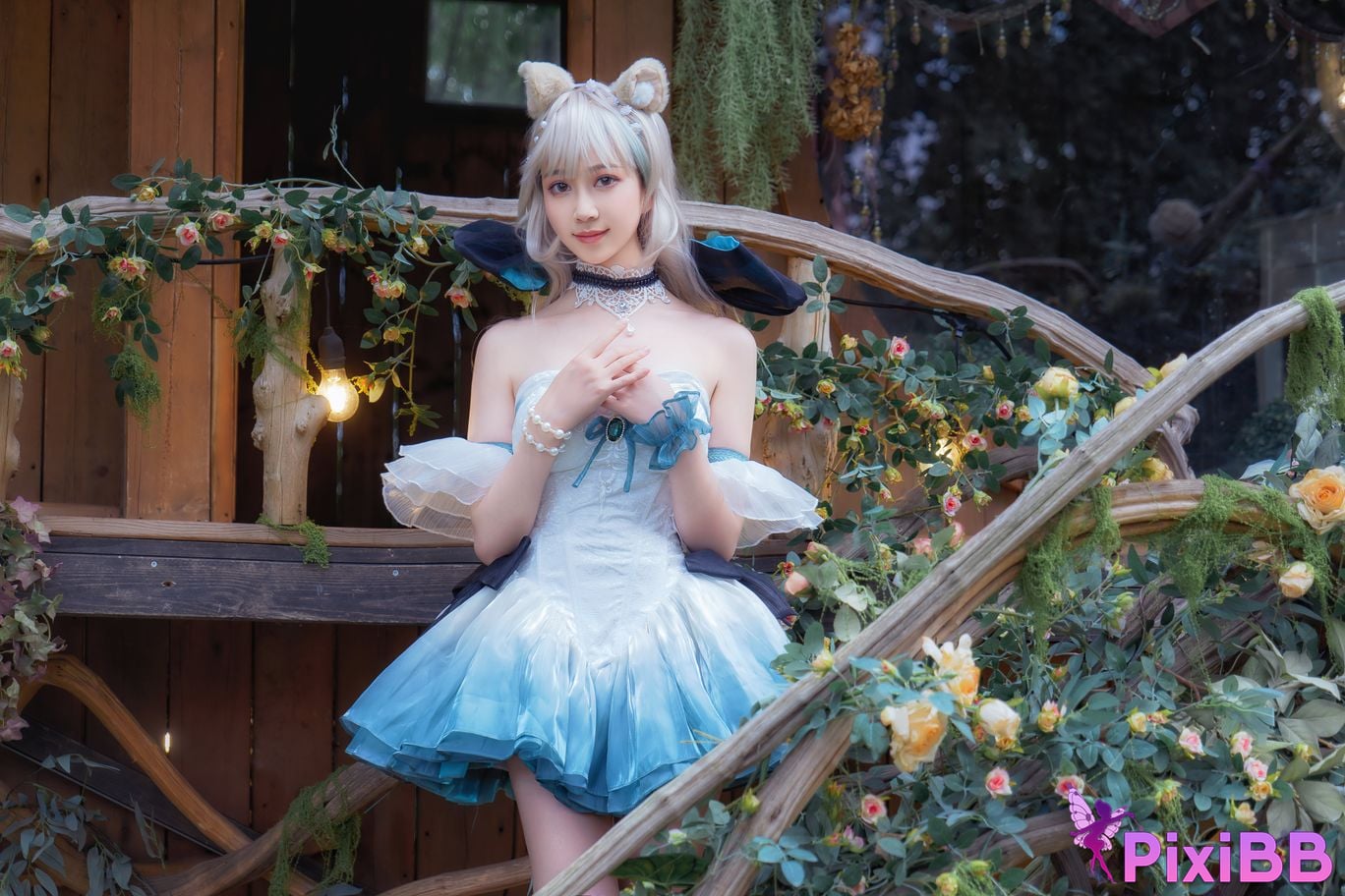 Cosplay Nnian Linnet PixiBB.COM 048