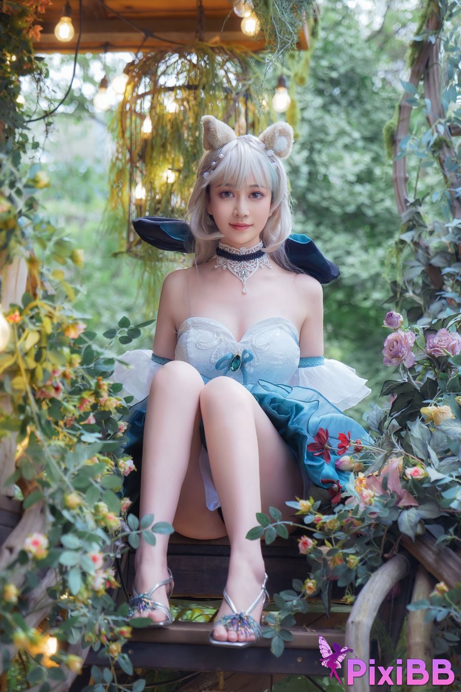 Cosplay Nnian Linnet PixiBB.COM 052