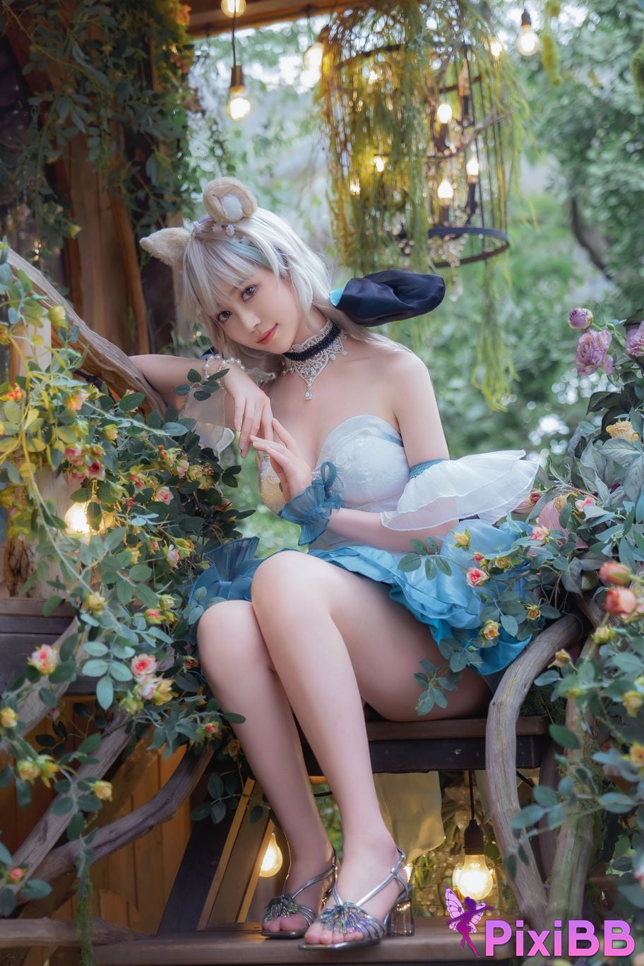 Cosplay Nnian Linnet PixiBB.COM 053