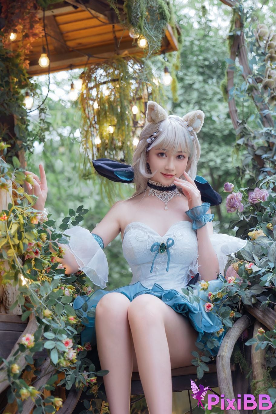 Cosplay Nnian Linnet PixiBB.COM 056