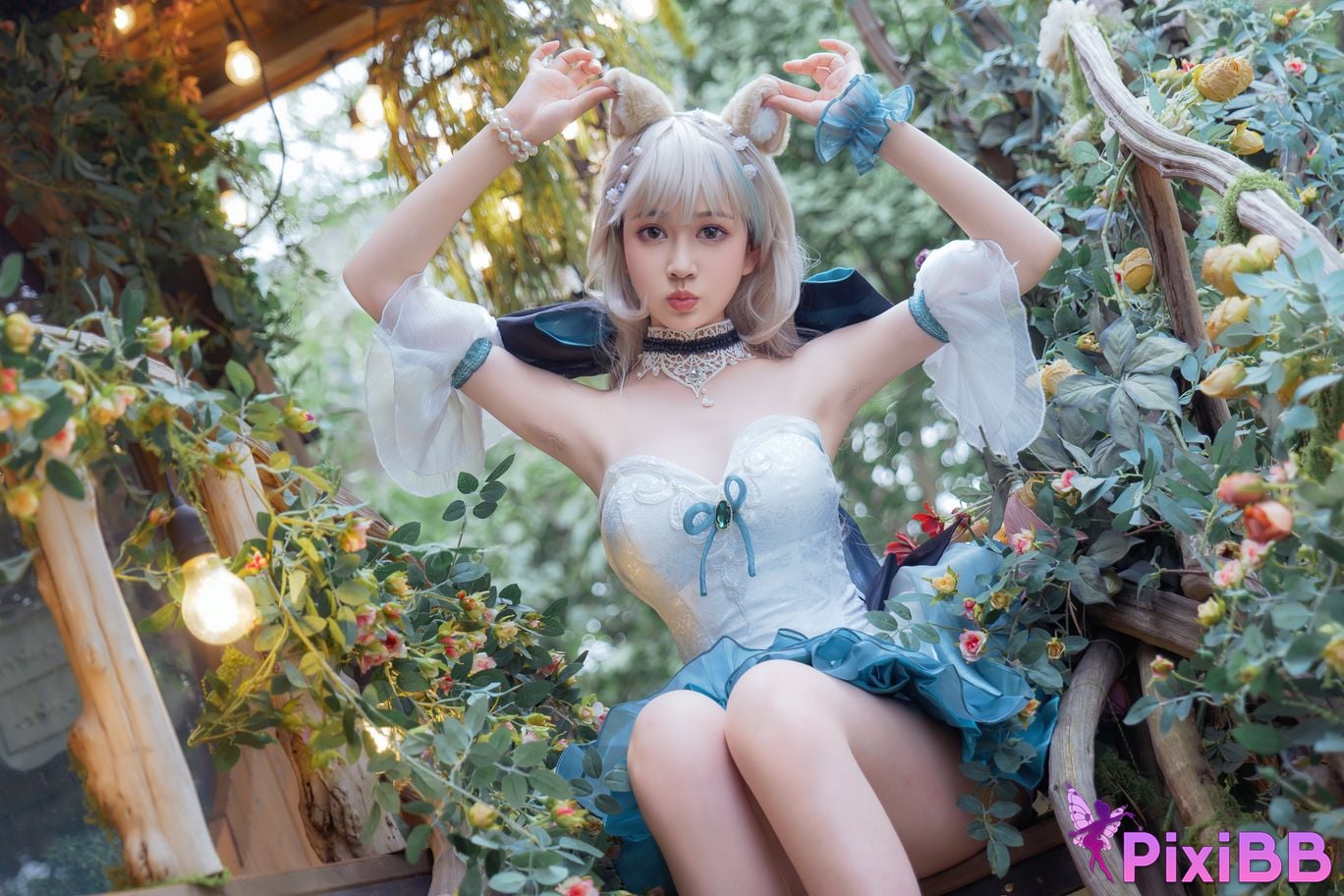 Cosplay Nnian Linnet PixiBB.COM 057