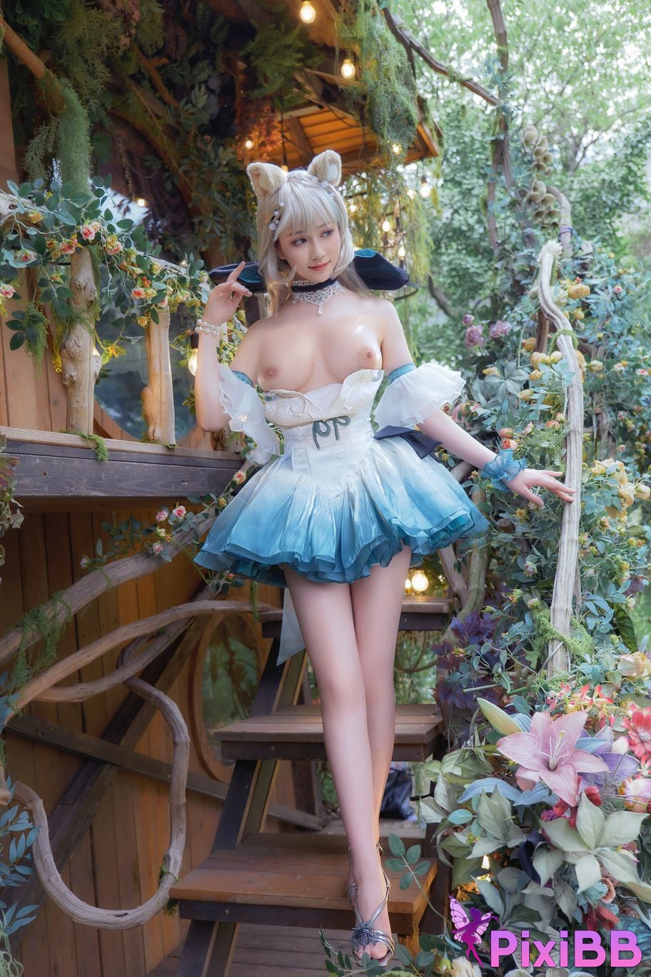 Cosplay Nnian Linnet PixiBB.COM 064