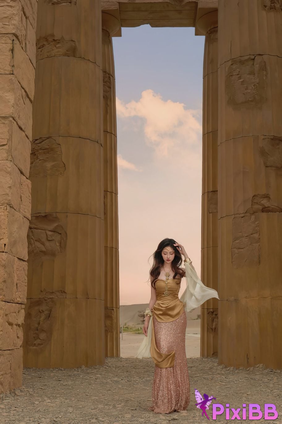 Cosplay Nnian Sacred Ruins PixiBB.COM 003