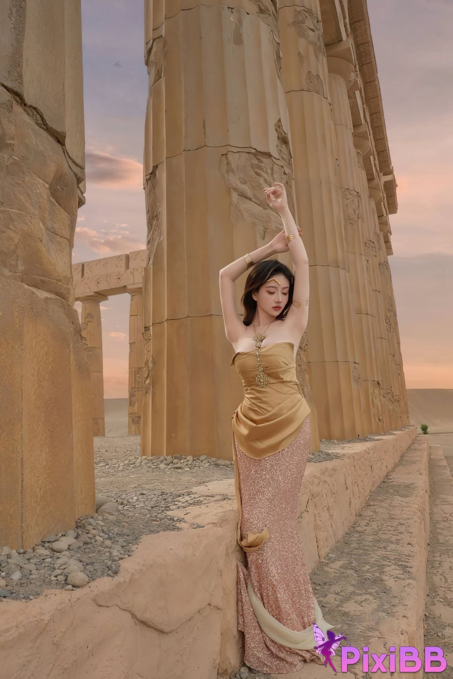 Cosplay Nnian Sacred Ruins PixiBB.COM 033