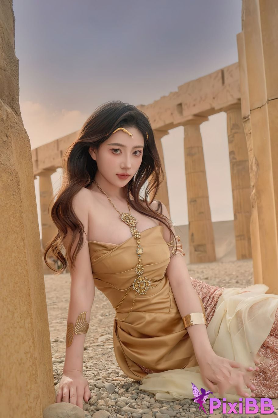 Cosplay Nnian Sacred Ruins PixiBB.COM 036