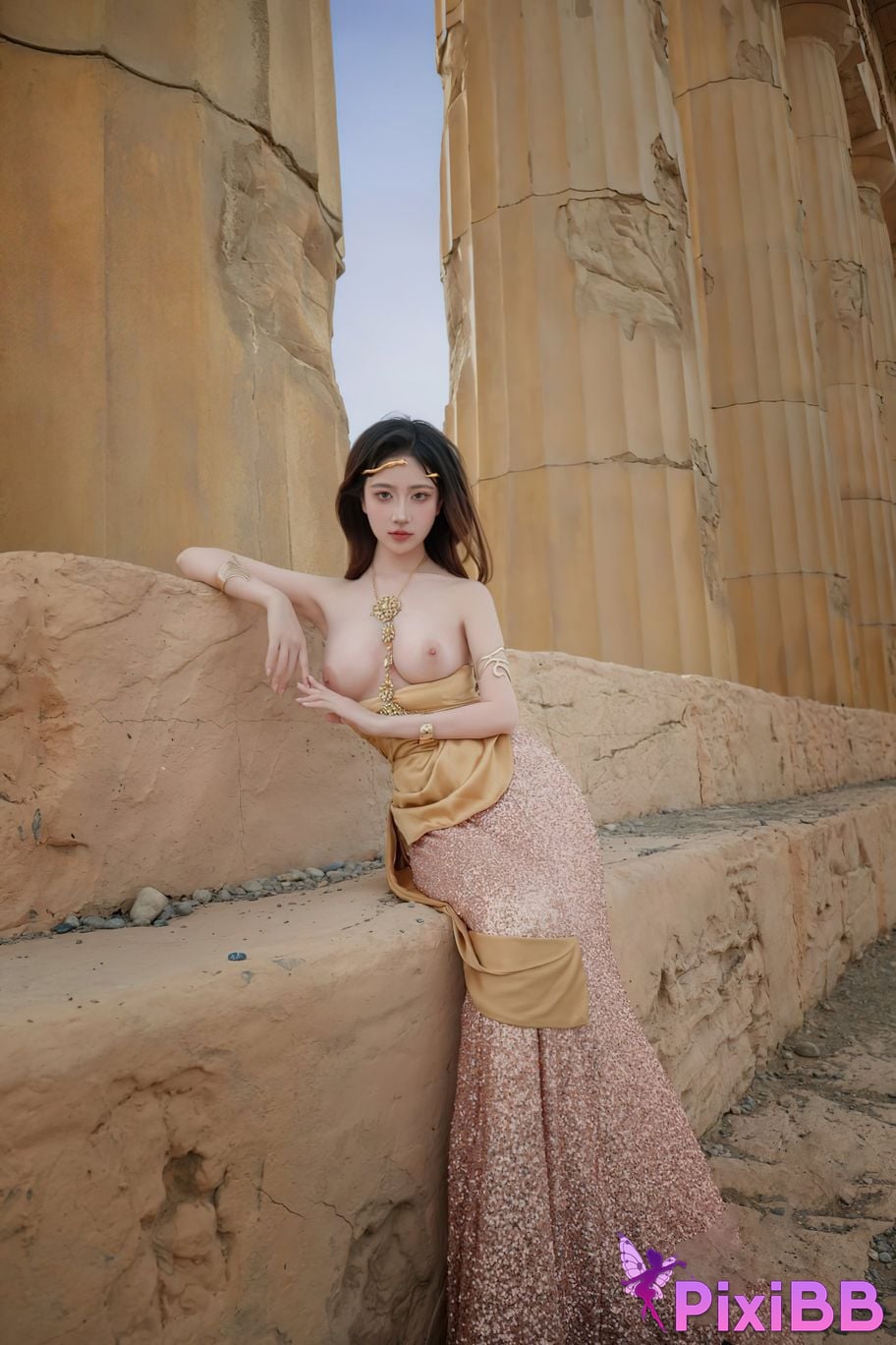 Cosplay Nnian Sacred Ruins PixiBB.COM 044