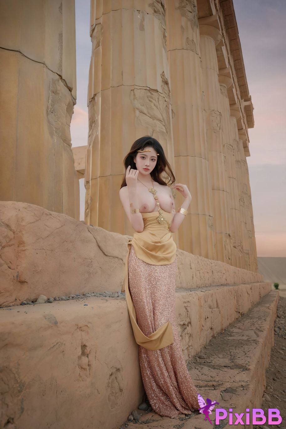 Cosplay Nnian Sacred Ruins PixiBB.COM 055