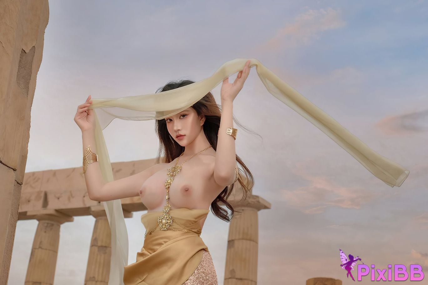 Cosplay Nnian Sacred Ruins PixiBB.COM 056