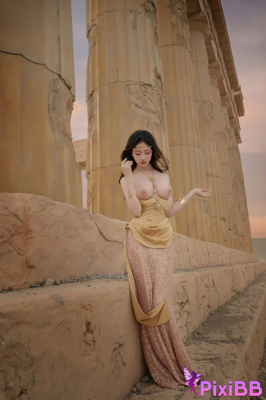 Cosplay Nnian Sacred Ruins PixiBB.COM 057