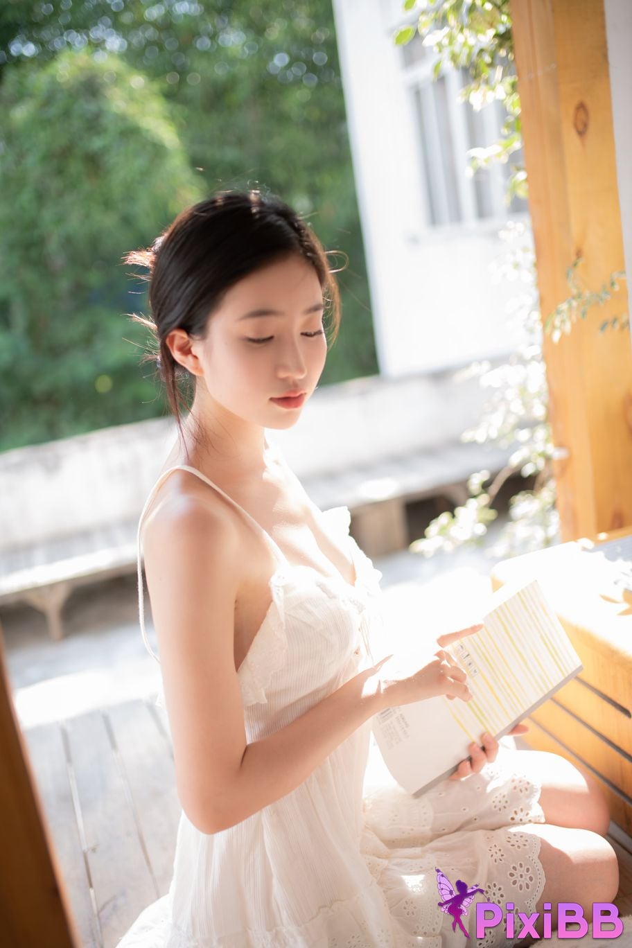 Cosplay Nnian Summer Story PixiBB.COM 033