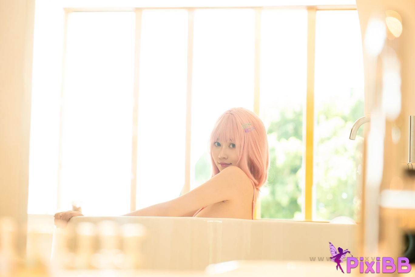 Cosplay Nnian Red Macchiato Model Interview Rare appearance PixiBB.COM 041