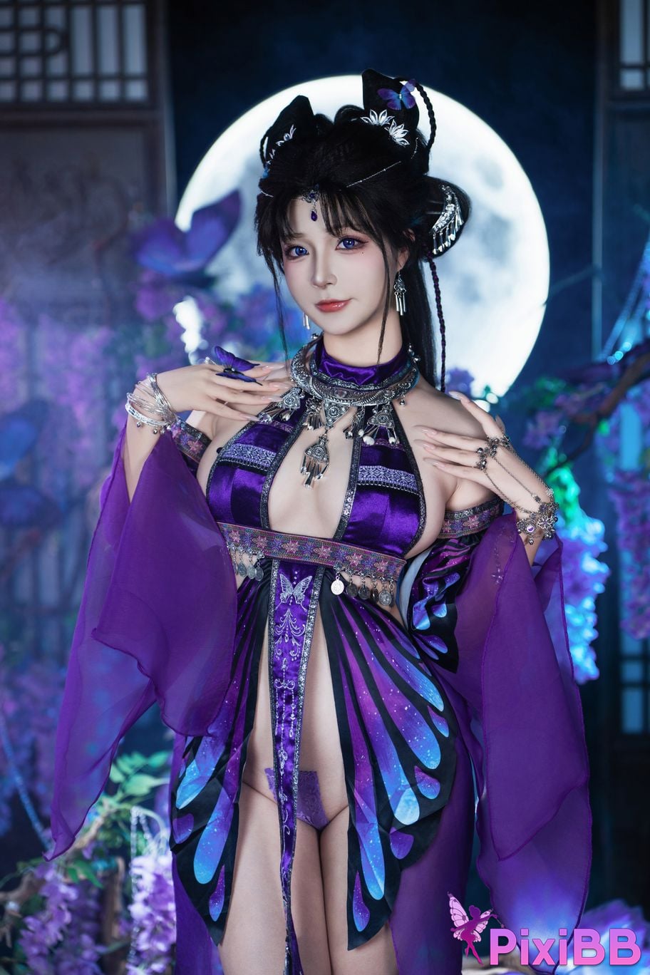 Cosplayer yuuhui Yuhui Phantom butterfly PixiBB.COM 004