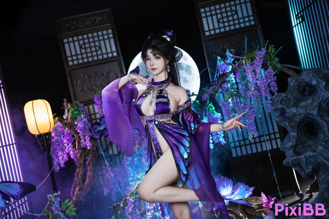 Cosplayer yuuhui Yuhui Phantom butterfly PixiBB.COM 006