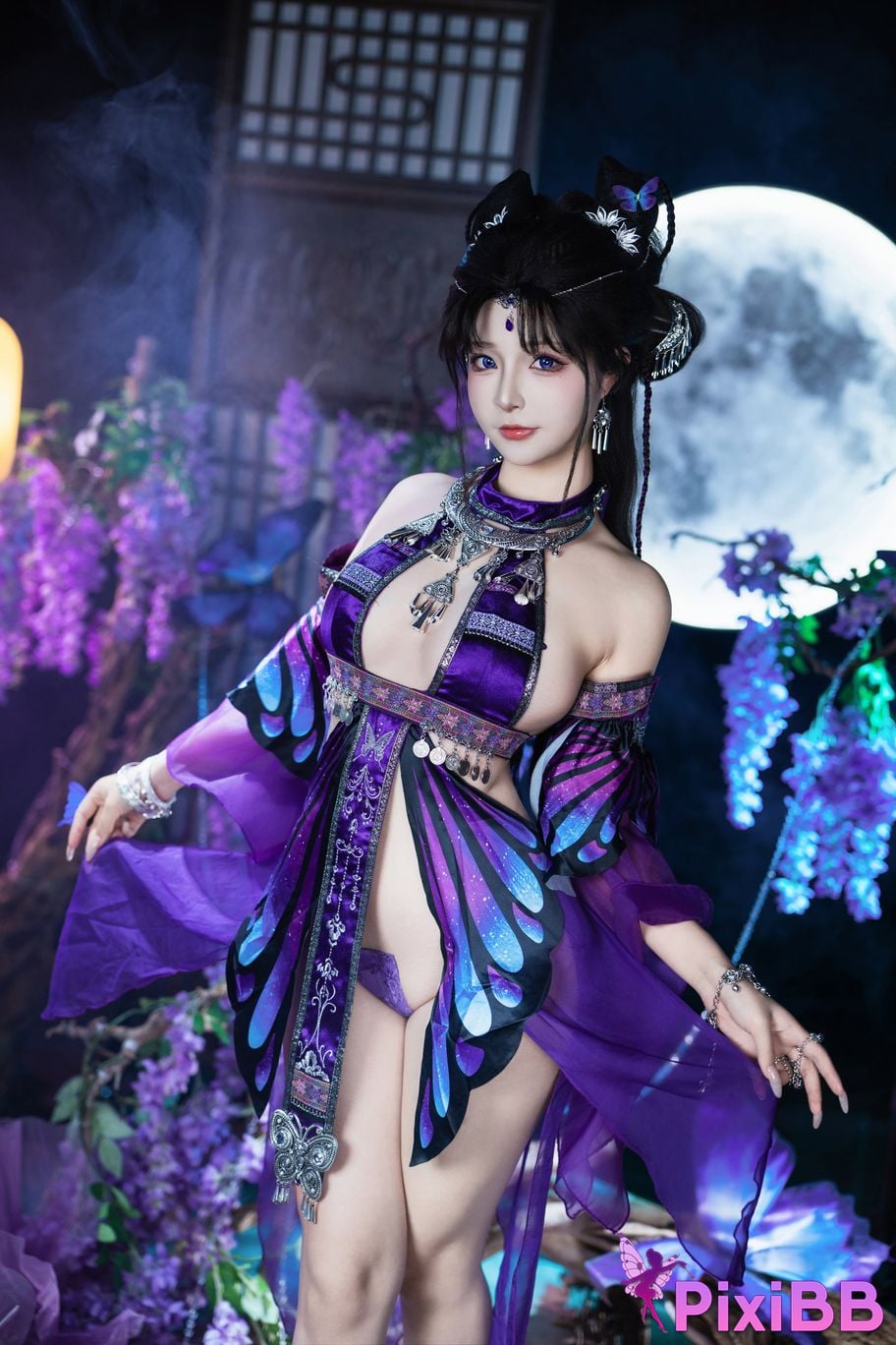 Cosplayer yuuhui Yuhui Phantom butterfly PixiBB.COM 007
