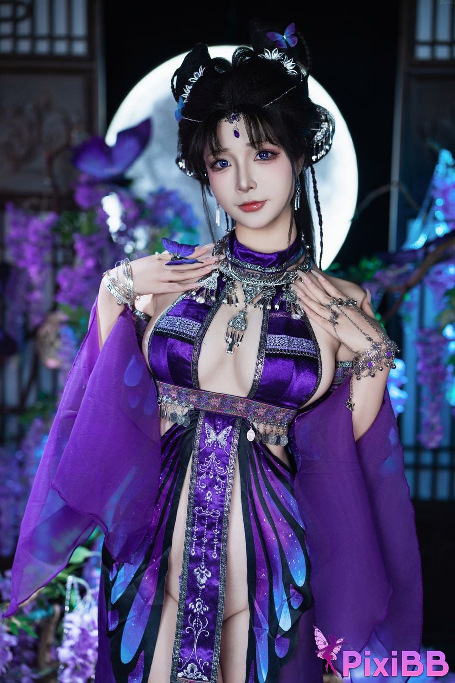 Cosplayer yuuhui Yuhui Phantom butterfly PixiBB.COM 008