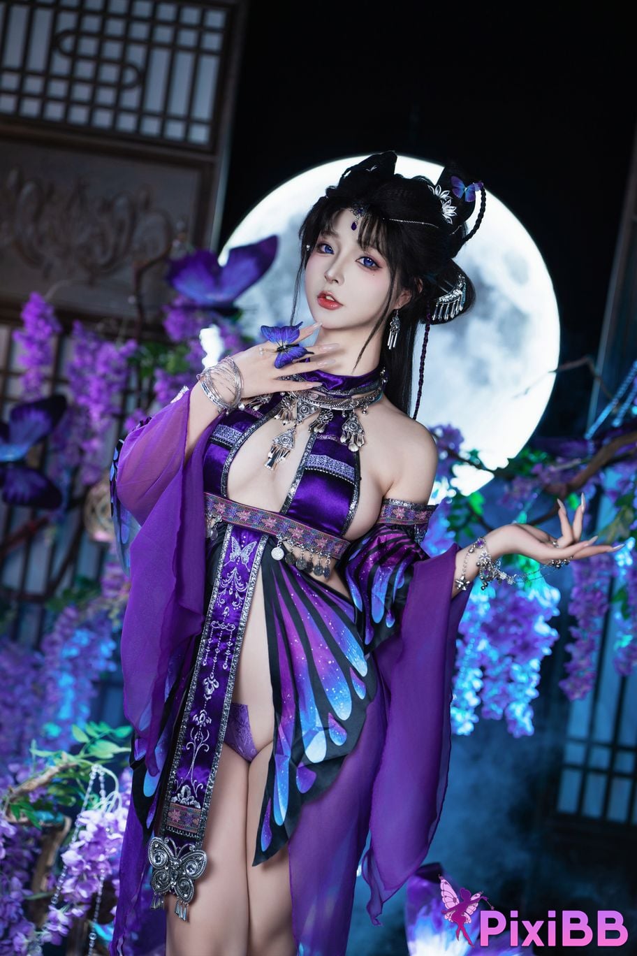 Cosplayer yuuhui Yuhui Phantom butterfly PixiBB.COM 009