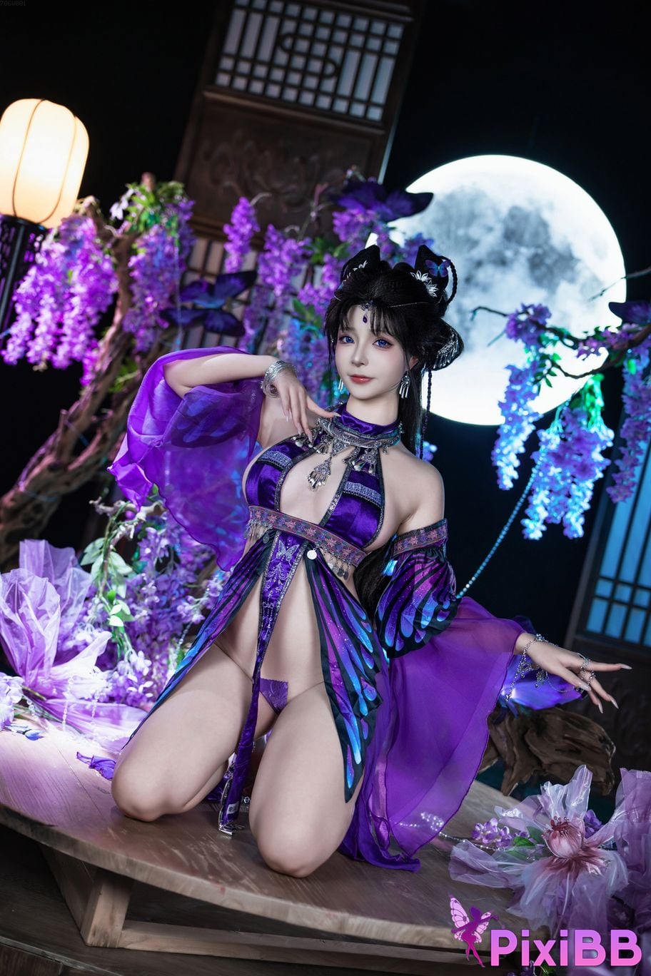 Cosplayer yuuhui Yuhui Phantom butterfly PixiBB.COM 013
