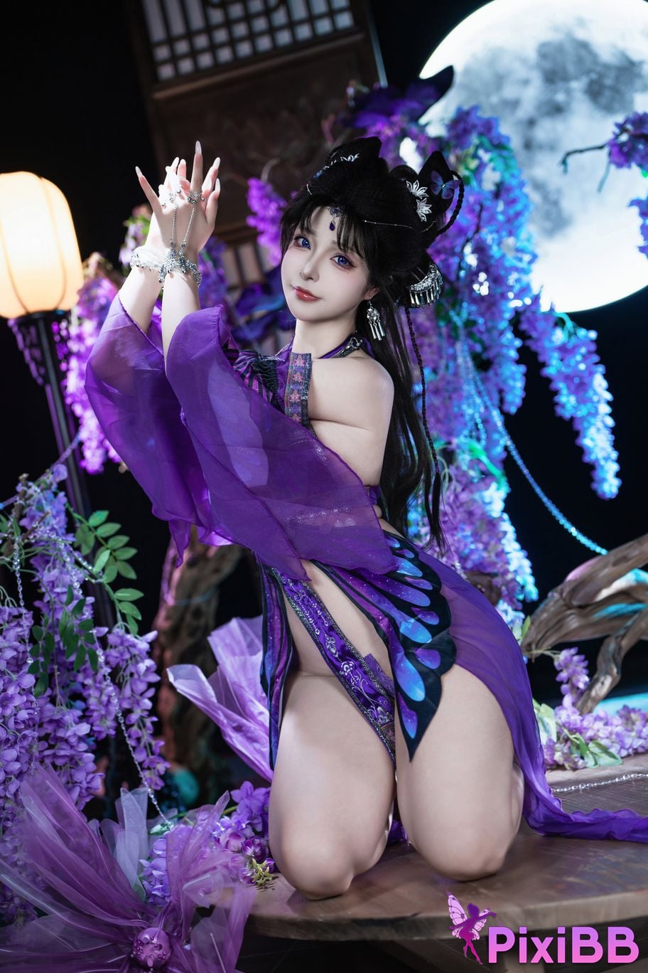Cosplayer yuuhui Yuhui Phantom butterfly PixiBB.COM 014