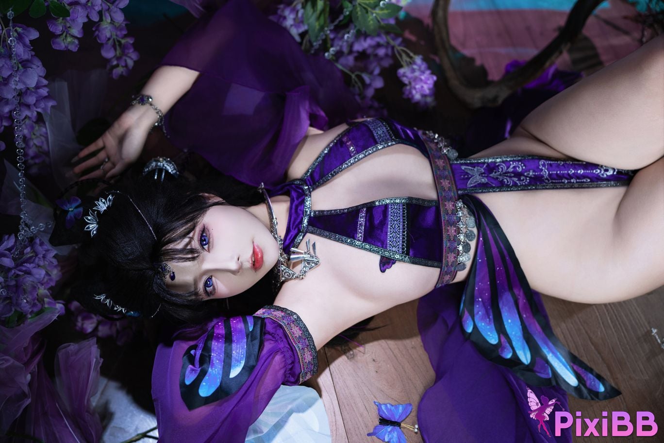 Cosplayer yuuhui Yuhui Phantom butterfly PixiBB.COM 026