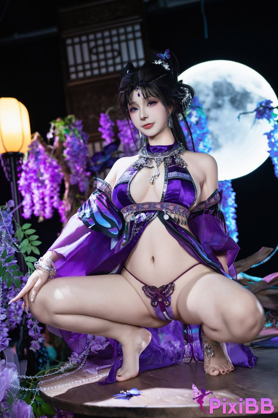 Cosplayer yuuhui Yuhui Phantom butterfly PixiBB.COM 032