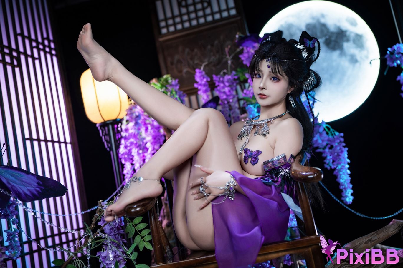 Cosplayer yuuhui Yuhui Phantom butterfly PixiBB.COM 085