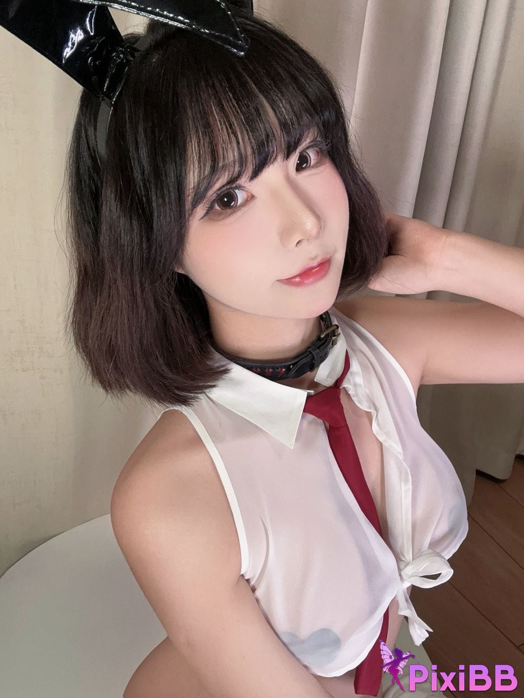 Cosplay yuuhui Yuhui Student Rabbit PixiBB.COM 034