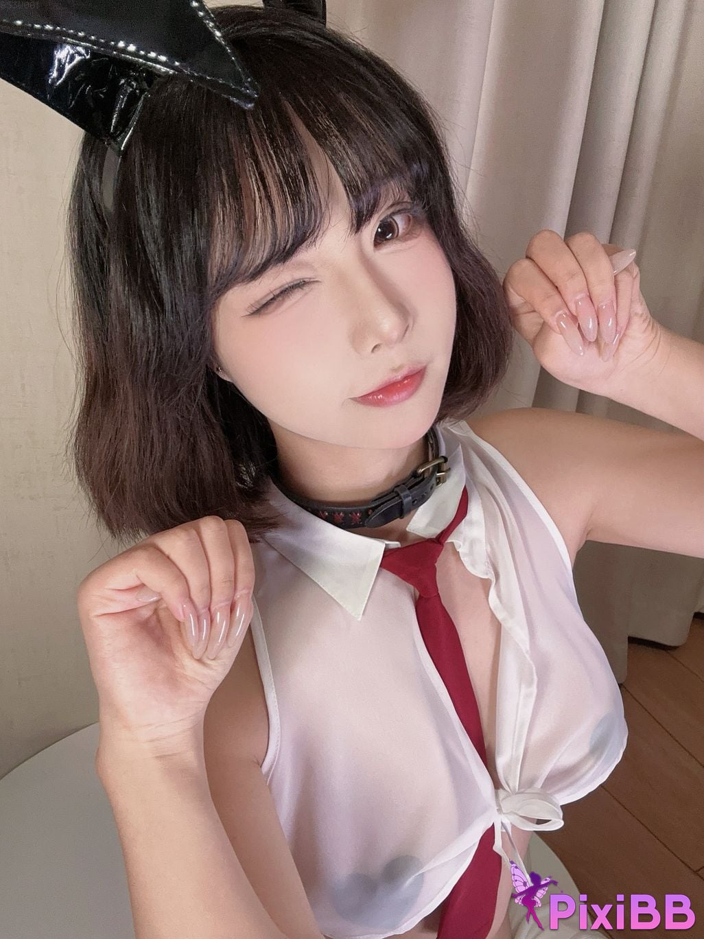 Cosplay yuuhui Yuhui Student Rabbit PixiBB.COM 045