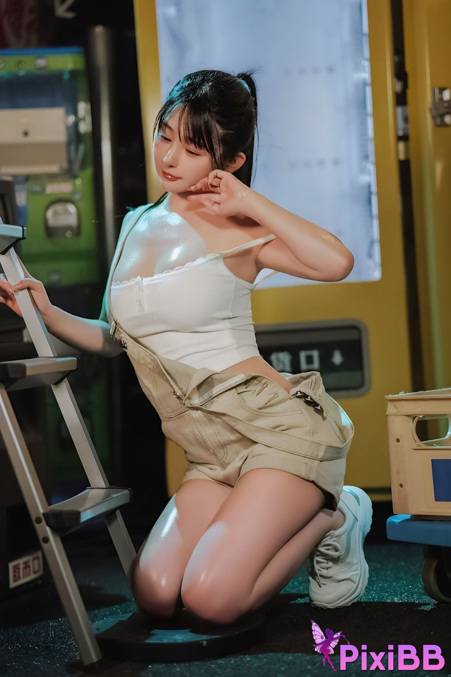 Cosplay Du jing Ningning Insomnia Powder Porter PixiBB.COM 009