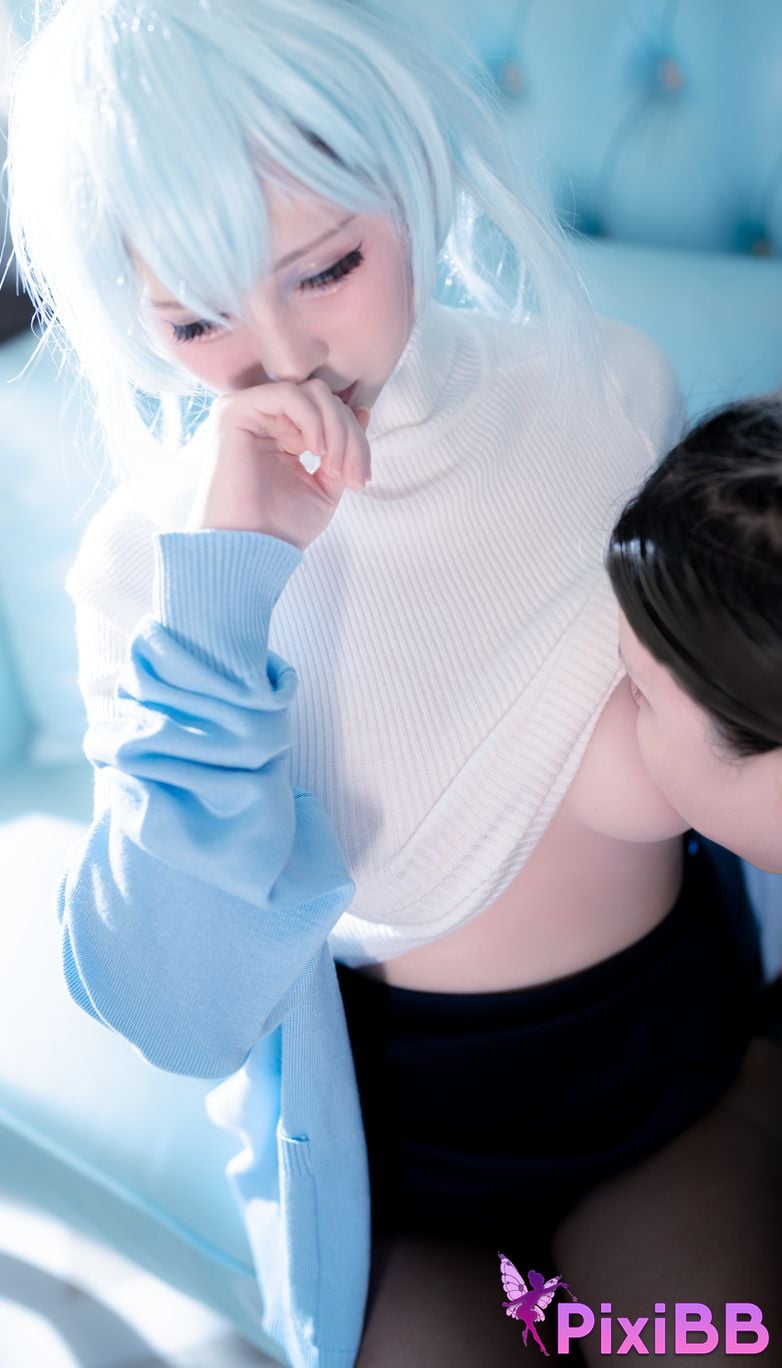 Cosplayer Pear Uesugi snow girl PixiBB.COM 009