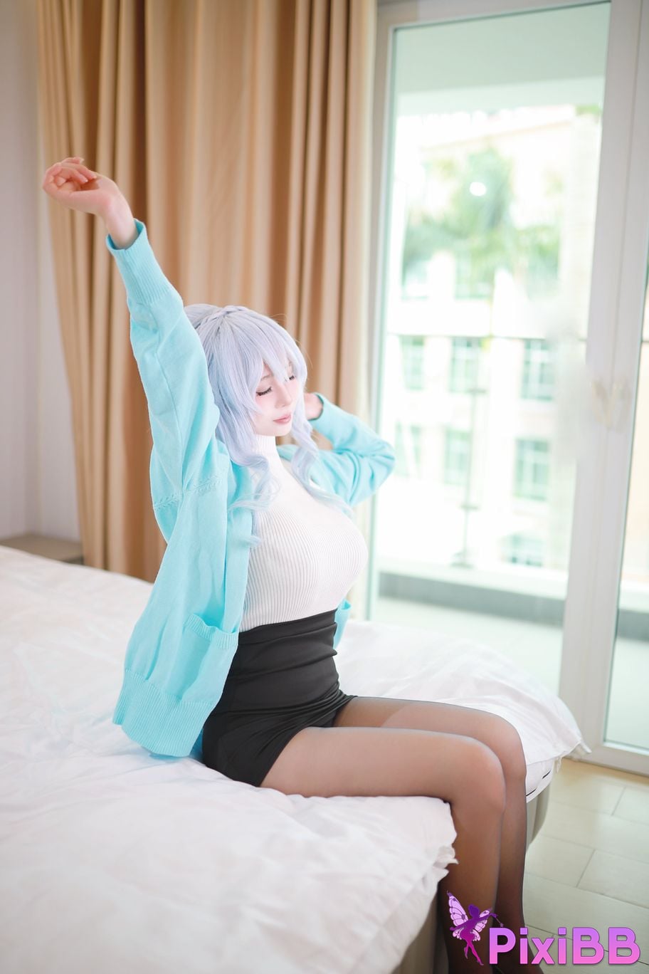 Cosplayer Pear Uesugi Deep winter Yukino PixiBB.COM 007